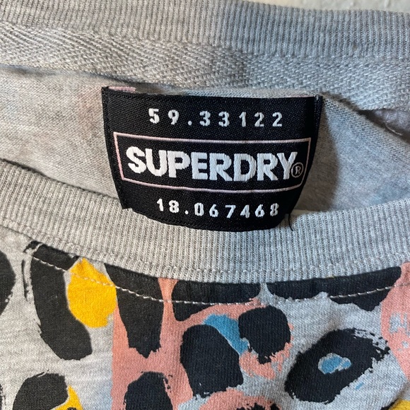 Women’s Superdry New York Animal Print T-shirt - Picture 3 of 5